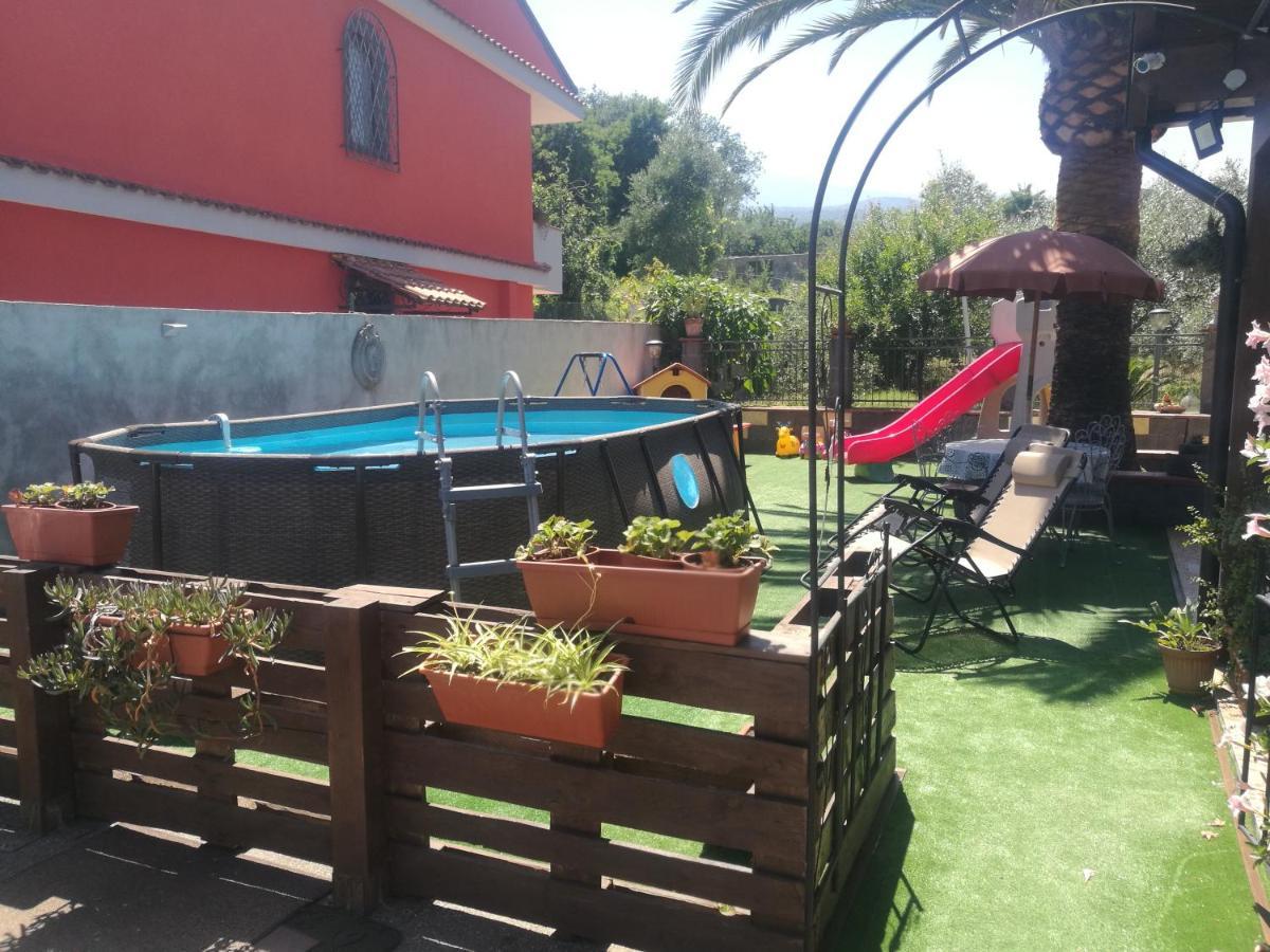 Casa Vacanza Tra Etna E Taormina Villa Ginevra Piedimonte Etneo Exterior foto